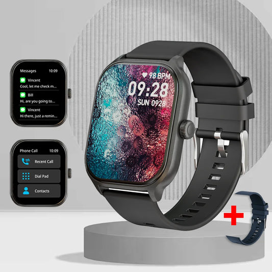 LAXASFIT Smart Watch Bluetooth Call With Voice Assistant For Android And iOS