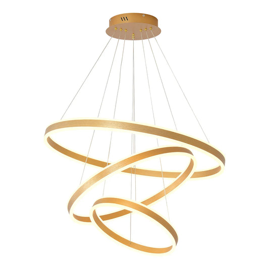 LED Chandelier With Remote Control And Dimmer 3 Color Temperatures