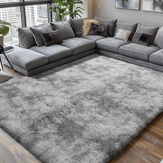 Ultra Soft Fluffy Shag Rug Non-Slip Carpet For Living Room