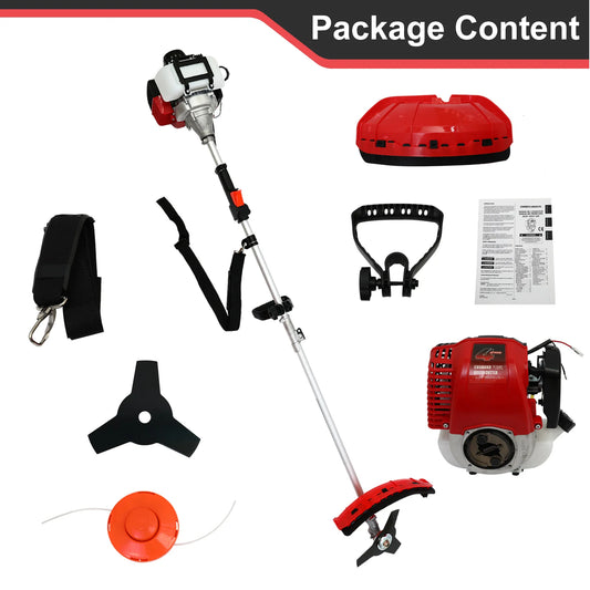 Gas Powered 4-Stroke Weed Wacker 31cc Garden Trimmer