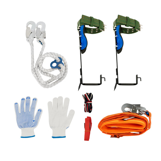 Tree Climbing Tools With Safety Belt And 2M Rope Kit