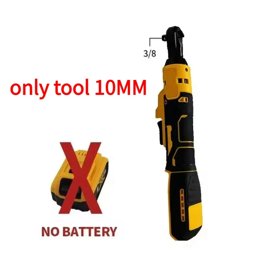 Brushless Right Angle Ratchet Cordless Wrench LED Driver 20V